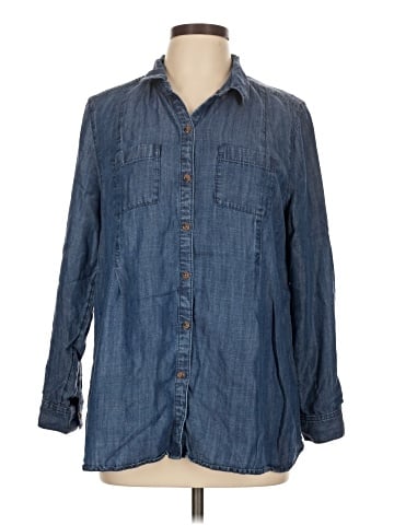 J.Jill Long Sleeve Button-Down Shirt (view 1)