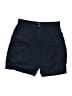 Ann Taylor LOFT 100% Lyocell Solid Blue Shorts Size 00 - photo 1
