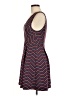 BCBGeneration Chevron-herringbone Blue Casual Dress Size 6 - photo 5