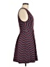 BCBGeneration Chevron-herringbone Blue Casual Dress Size 6 - photo 4