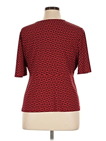 Liz Claiborne Short Sleeve Blouse (view 2)