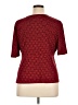 Liz Claiborne Polka Dots Red Short Sleeve Blouse Size XL (petite) - photo 2