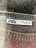 Zara Solid Gray Casual Dress Size M - photo 4