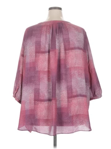 Woman Within 3/4 Sleeve Blouse (view 2)