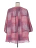 Woman Within 100% Polyester Pink 3/4 Sleeve Blouse Size 26 (2X) - photo 2