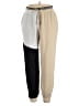 No Boundaries 100% Polyester Color Block Ivory Casual Pants Size XL - photo 1
