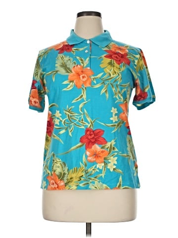 Caribbean Joe Short Sleeve Turtleneck (view 1)