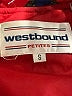 Westbound Print Red Track Jacket Size S - photo 6