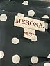 Merona 100% Polyester Polka Dots Black Long Sleeve Blouse Size XXL - photo 7