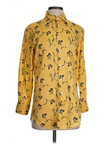ETRO Long Sleeve Button-Down Shirt (view 1)