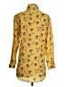 ETRO 100% Cotton Floral Yellow Long Sleeve Button-Down Shirt Size EU (IT) 38 / US 2 - photo 2