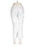 Chico's Chevron-herringbone Silver Jeans Size Sm (0.5) - photo 2