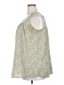 Suzanne Betro 100% Polyester Green Sleeveless Blouse Size 2X - photo 5