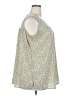 Suzanne Betro 100% Polyester Green Sleeveless Blouse Size 2X - photo 4