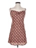 O'Neill 100% Polyester Print Brown Casual Dress Size XS - photo 1