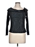 Xscape Gray Long Sleeve Top Size L - photo 1