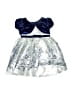 Jona Michelle Blue Silver Dress 12-18 MO / 18 MO - photo 1