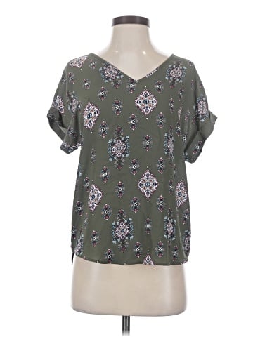Hippie Rose Short Sleeve Blouse (view 1)