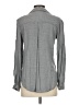 Cloth & Stone 100% Viscose Gray Long Sleeve Button-Down Shirt Size S - photo 2
