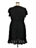 Shein 100% Polyester Solid Black Casual Dress Size 3XL - photo 2