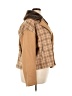 Rachel Parcell Plaid Brown Coat Size XXL - photo 4
