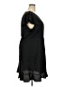 Shein 100% Polyester Solid Black Casual Dress Size 3XL - photo 4