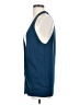 Theory 100% Cashmere Blue Sleeveless Button-Down Shirt Size S - photo 5