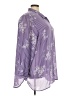 Catherines 100% Polyester Purple 3/4 Sleeve Blouse Size 4X - photo 4