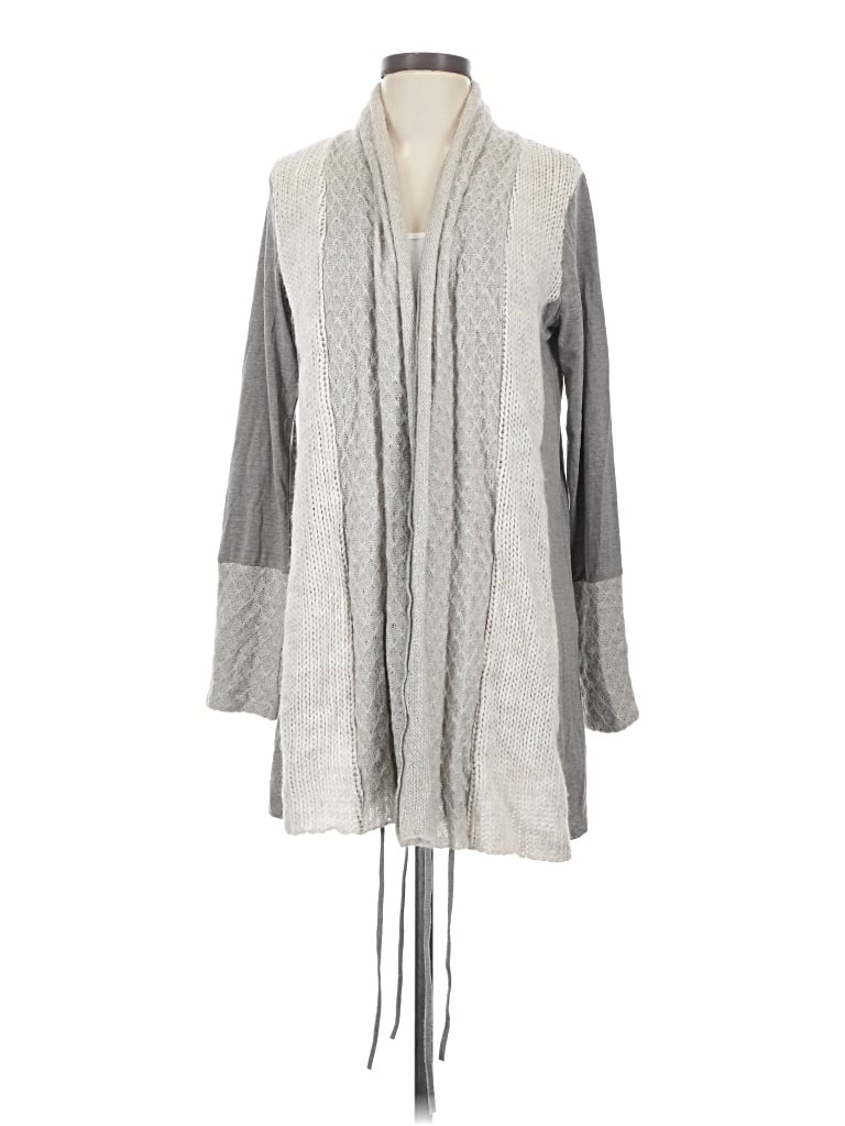 Pre-owned Venus Cardigan Sweater In Gray