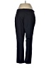 Dalia Collection Solid Blue Track Pants Size L - photo 2