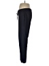 Dalia Collection Solid Blue Track Pants Size L - photo 5