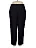 Unbranded Solid Black Casual Pants Size 2X - photo 1