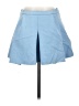 Zara Solid Blue Casual Skirt Size XS - photo 1