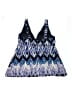 Swimsuits for all Print Blue Swimsuit Top Size 6 - photo 2