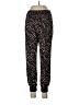 Veronica M. Animal Print Black Casual Pants Size L - photo 1