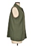 Express 100% Polyester Green Sleeveless Blouse Size L - photo 4