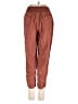 Rewash Solid Brown Linen Pants Size XS - photo 2