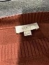 Ann Taylor LOFT Outlet Color Block Brown Pullover Sweater Size L - photo 7