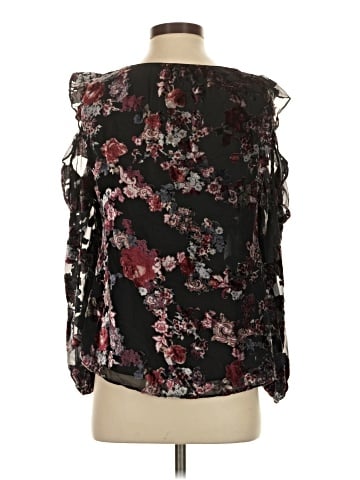 White House Black Market 3/4 Sleeve Blouse (view 2)