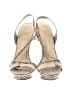 Charles Jourdan Metallic Ivory Sandals Size 7 1/2 - photo 2