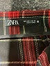 Zara Plaid Red Casual Skirt Size S - photo 4