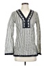 Tory Burch 100% Cotton Ivory Long Sleeve Blouse Size 2 - photo 1