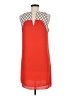 THML 100% Polyester Color Block Orange Casual Dress Size M - photo 2