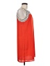 THML 100% Polyester Color Block Orange Casual Dress Size M - photo 4