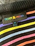 Teddy Fresh Stripes Black Pullover Sweater Size M - photo 7