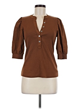 Veronica Beard 3/4 Sleeve Button Down Shirt