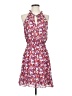 Parker Floral Red Casual Dress Size M - photo 1