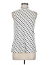 Chico's Ivory Silver Sleeveless Blouse Size Med (1) - photo 1