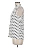 Chico's Ivory Silver Sleeveless Blouse Size Med (1) - photo 5