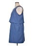 Eddie Bauer Solid Blue Casual Dress Size XL - photo 5